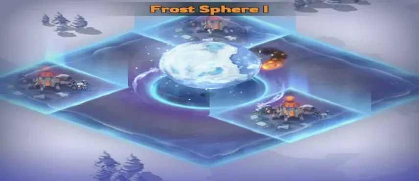 Frost Sphere I domain: allies within 2 tiles